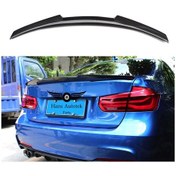 Resim Bmw F30 2012-2018 Plastik Boyasız Yarasa M4 Spoiler 