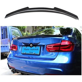 Resim Bmw F30 2012-2018 Plastik Boyasız Yarasa M4 Spoiler 