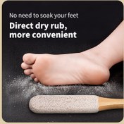 Resim 1 adet 360 Derece Parlatma Başlığı ile Ayak Değirmeni - Hipoalerjenik Temizleyici ve Ölü Işık Bej Peeling Aleti - Hassas Işık Bej, Kuru Sert Çizikler, Pürüzsüz Işık Bej Bakımı, Ayak Temizleyici, Ergonomik Ayak Bakım Aracı, Dayanıklı Ayak Aracı 