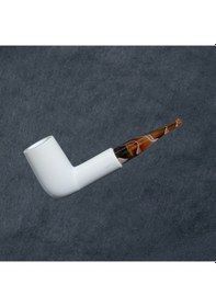 Resim Yunar Vetra 9mm. Filtreli Akrilik Saplı Lületaşı Pipo 10160m 