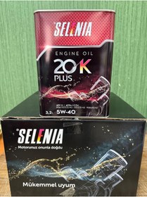 Resim SELENIA 20 K Plus 5W-40 3,2 Lt 2025 ÜRETİM 