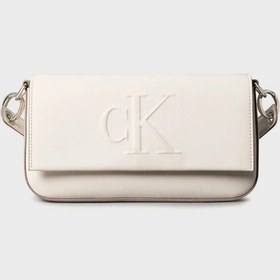 Resim Calvin Klein Kadın Omuz Çantası Lv04k3148grm0 Beyaz 