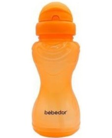 Resim Neon Turuncu Sportif Pipetli Bardak 8504 