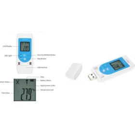 Resim Tzone TEMPU03 Sıcaklık ve Nem Ölçer Datalogger Fda 21 Cfr Part 11 Uyumlu 