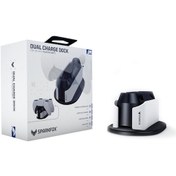 Resim Sparkfox W20p508 Ps5 İçin Kontaklı Kablosuz Saplı Şarj Cihazı, Stil: Şarj Cihazı+veri Kablosu 