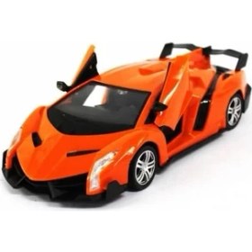 Resim Lrs Store Duman Uzaktan Kumandalı Araba Şarjlı Kapıları Açılan Ferrari 23 cm 