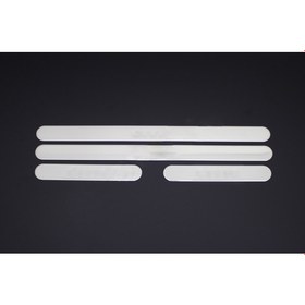 Resim Honda Civic 9 Kapı Eşiği 4 Parça Paslanmaz Çelik 2012-2014 Modeller 