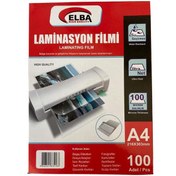 Resim Elba Laminasyon Filmi A4 100 MIC 216x303 