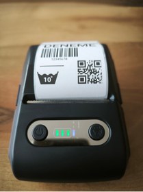 Resim ilkatech 58mm Termal Etiket Barkod Yazıcı 