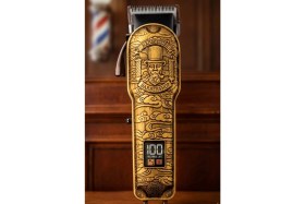 Resim Jasper JPR-7700 Gentlemen Gold Detaylı Profesyonel Tıraş Makinesi 8000 Rpm 