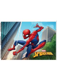 Resim Spiderman 25x35 15 Yaprak Karton Kapak Spiralli Resim Defteri 