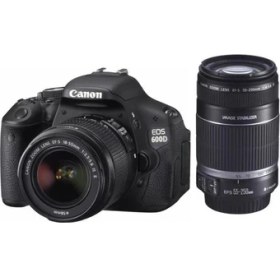 Resim Canon EOS 600D 18-55mm IS II + 55-250mm IS II DOUBLE KİT 