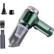 Resim Shineyee 11000pa Güçlü Emişli Kablosuz Mini Araç Ve Ev Temizleyici, 2 Hız Ayarlı, Yeşil, St-6651 
