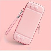 Resim Sunshine022 Switch Oled İçin Light Pink Hassas Süt Kılıfı Ince Darbe Korumalı Taşıma Çantası 