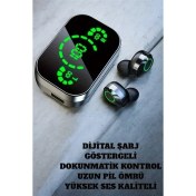 Resim Techno Stock Bluetooth Kulaklık Mikrofonlu Dokunmatik Kontrol Anc Özelliği 