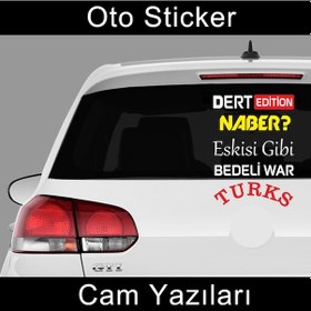 Resim Dert Edition Bedel Turks Çoklu Sticker Seti 