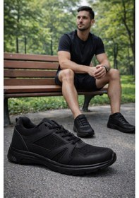 Resim Ayakkabix Ghattix Erkek Günlük Spor Ayakkabı Siyah-siyah Siyah-siyah 