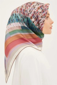 Resim Armine Twill İpek Eşarp 23ya8934 02 Çok Renkli 