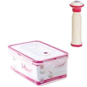 Resim Geseus Moon Star Vakumlu Hava Geçirmez Saklama Kabı 1,60 Lt Pompa-mvac182 