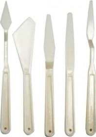 Resim Luna Beyaz Spatula Seti 5 Parça 