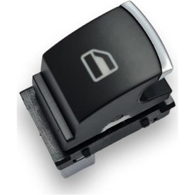 Resim Seat İbiza 2013-17 Sağ Ön Yolcu Kapısı Cam Düğmesi Krom 5K0959855 
