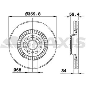 Resim ON FREN DISK AYNASI AUDI A8 3.7I 4.2FSI 