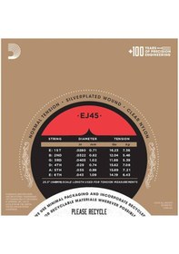 Resim D'addario Ej45-3D 3'Lü Paket. Klasik Gitar Tel Seti. Pro-Arte 