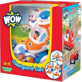 Resim Wow Toys Coastguard Carl - Sahil Kurtarma Helikopteri Carl 10313 