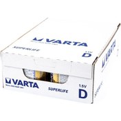 Resim Varta 2020 Superlife Çinko Karbon Büyük Boy D Pil 24'lü 