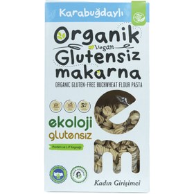 Resim EKOLOJİ MARKET Organik Glutensiz Makarna Karabuğdaylı Külah 200g 