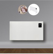 Resim Elektrikli Wifi Konvektör Panel Isıtıcı 1500 W Beyaz 