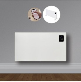 Resim Elektrikli Wifi Konvektör Panel Isıtıcı 1500 W Beyaz 
