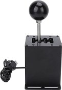 Resim Racing Game Simulator Gear Stick, Plug and Play with Replaceable Ball Head Compact USB Gear Stick for G920 PC 