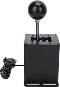 Resim Racing Game Simulator Gear Stick, Plug and Play with Replaceable Ball Head Compact USB Gear Stick for G920 PC 