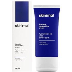 Resim Skinimal Hiyalüronik Asit ve Amino Asit İçeren Yoğun Nemlendirici Yüz Kremi 50 ML 