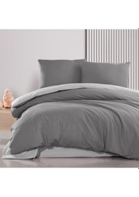 Resim Schafer Mia Çift Kişilik Nevresim Takımı Antrasit 200x220 Cm Nevresim, 240x260 Cm Çarşaf, 2 Yastık Kılıfı Renkli 