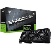 Resim Msı Shadow 3x Geforce Rtx 5070 Oc 12gb Gddr7 192bit Hdmı/dp Ekran Kartı 
