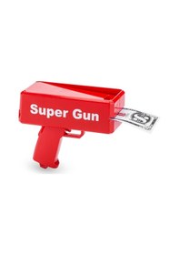 Resim Super Money Gun - Para Dolar Saçma Para Atma Tabancası 
