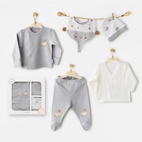 Resim Andywawa Ac26100 Hello Autumn 5'li Hastane Çıkışı Grey Çok Renkli 