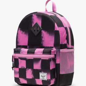 Resim Herschel Supply Co Heritage Checkered Çocuk Siyah/Pembe Sırt Çantası 