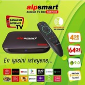 Resim As575-X3 4K Android Tv Box 4 Gb Ram 64 Gb Hafıza Alpsmart