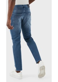 Resim Armani Exchange Erkek Kot Pantolon 3dzj14 Z1ttz 25ev Mavi 