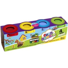 Resim Maxi Oyun Hamuru 4 Renk x 130 Gr. 