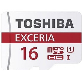 Resim Toshiba Exceria M301-EA 16 GB MicroSDHC Class 10 UHS-I Hafıza Kartı + Adaptör 