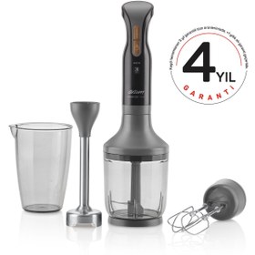 Resim Arzum AR1014 Prostick 1500 Çubuk Blender Seti - Beyaz 