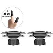 Resim 1 Çift Kapak Ekleyin-pubg Mobil Oyun Tetikleyici Joystick Gamepad Denetleyicisi İçin Abs L1r1 Tuş Takımları Hassas Ateş 