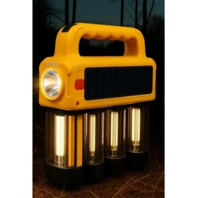 Resim Epilons Güneş Enerjili Taşınabilir Projektör Işıldak 