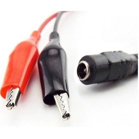 Resim 5.5*2.1 mm. Dişi DC Power Güç Adaptör Girişi To Krokodil Kablo 