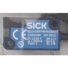 Resim Sick Iq10-06npsku4s09 1062441 ,kübik/6mm Pnp-no 3-kablo Endüktif Sensör 