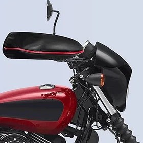 Resim Honhoha Motosiklet Eldiveni Eldivenleri,Gidon Isıtıcı Soğuk Hava Eldivenleri - Soğuk Havalarda Bisiklete binmek için Motosiklet Eldivenleri Gidon Manşonları 